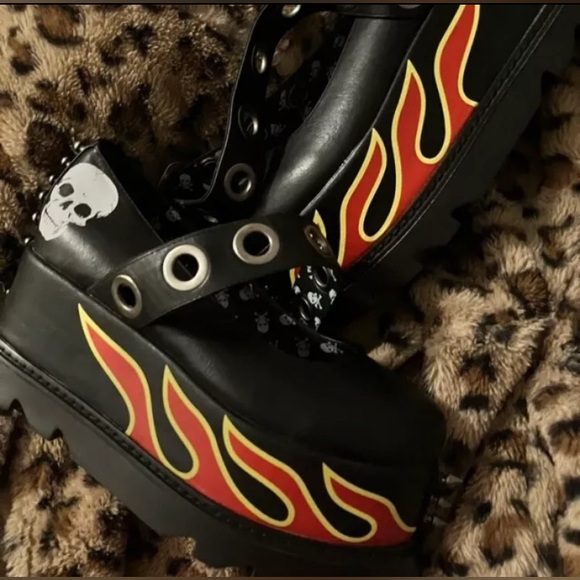 lamoda platform shoes woman’s size 7 - Picture 2 of 5